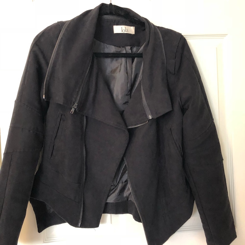 Lola fake suede jacket